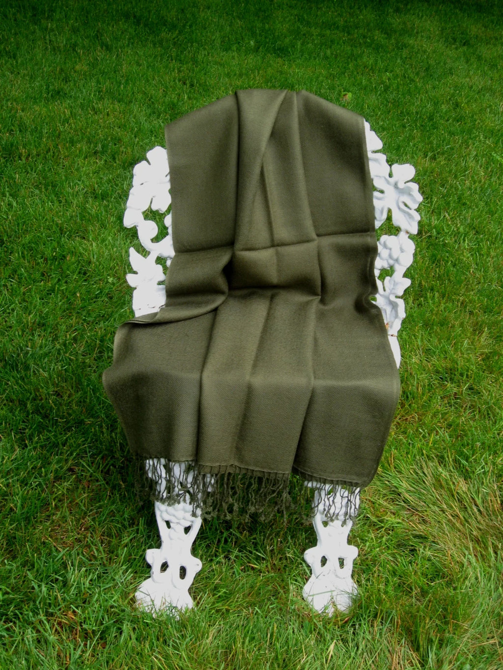 Shawl/Shawls/Scarf/Scarves/Wrap/Stole/Muffler/Cape/Ruana/Blanket/Throw/Pashmina Shawl/Cashmere Scarf/Wool/Silk (Military Regular Shawl)
