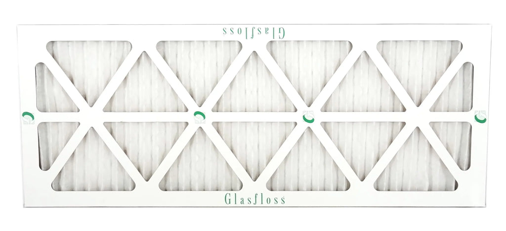 Glasfloss Air Filter 14x36x2 - 2"  10 - (Pack of 6) - Pleated  or  Air Filter - Furnace Air Filter - Home or Office - Made In The .