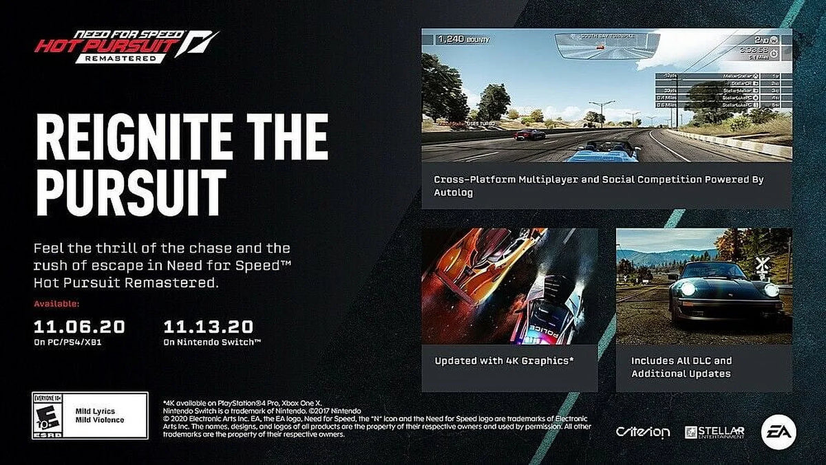 Need for Speed: Hot Pursuit Remastered - Xbox One