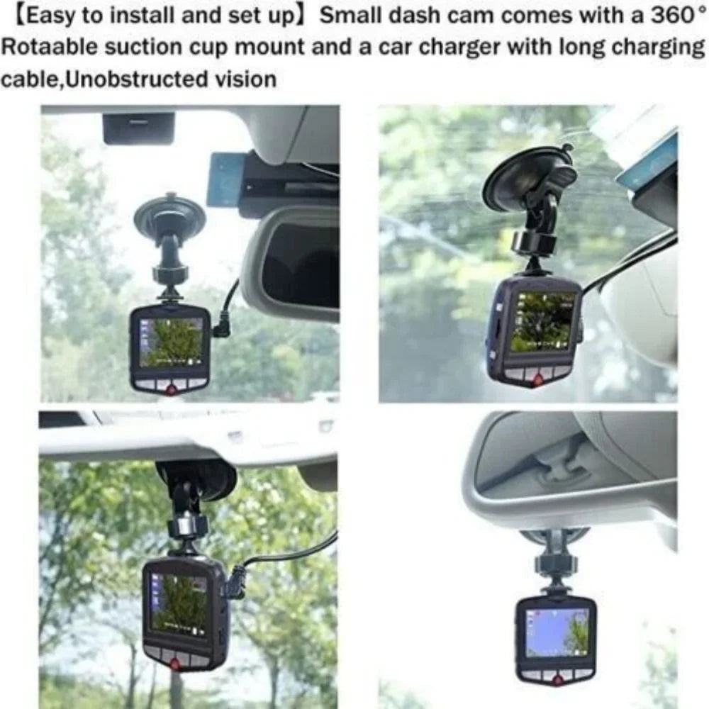 2.4'' Full  1080P Dash Cam Car  Front or Rear Camera Night Vision -sensor