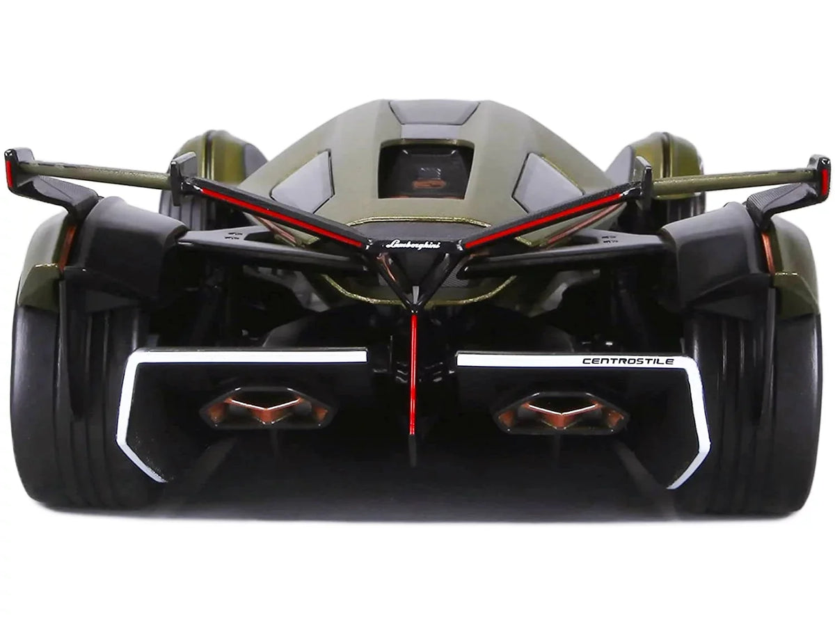 Lamborghini  Vision Gran Turismo Matt Green Metallic 1/18 Diecast Model Car by Maisto
