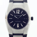 Pre-Owned  Bulgari men's watch Ergon  black (black) dial rubber belt self-winding (Good)