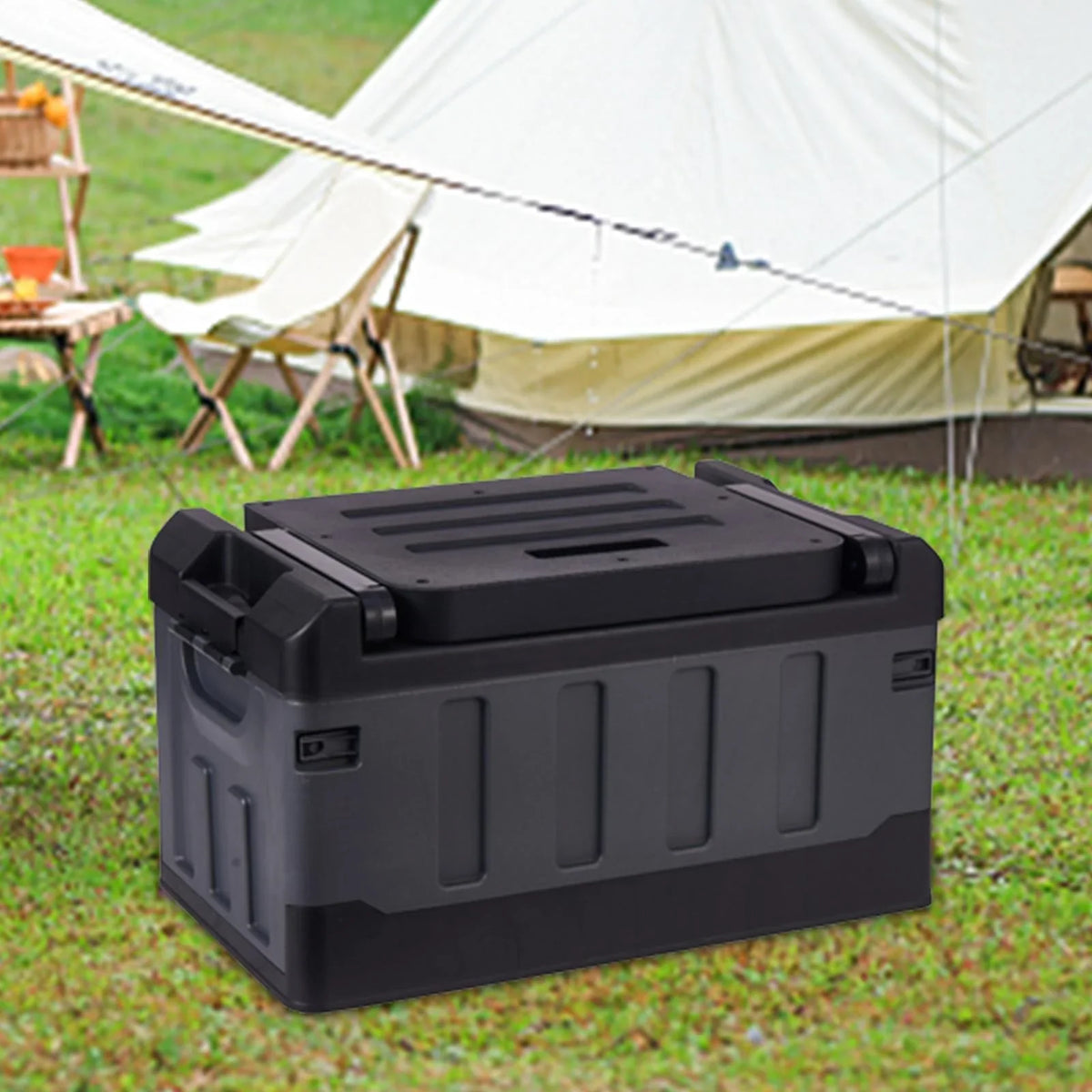 Car Trunk Organizer Portable Car Boot Storage Organiser for Cars  Cooking Black