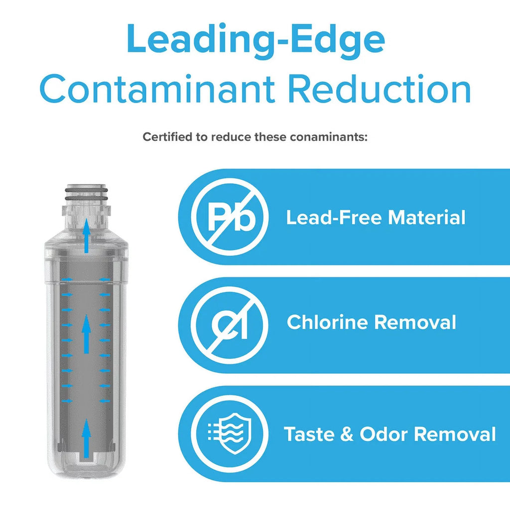 Brio 6046A Refrigerator Water Filter Replacement Compatible With , , , -1000PC,