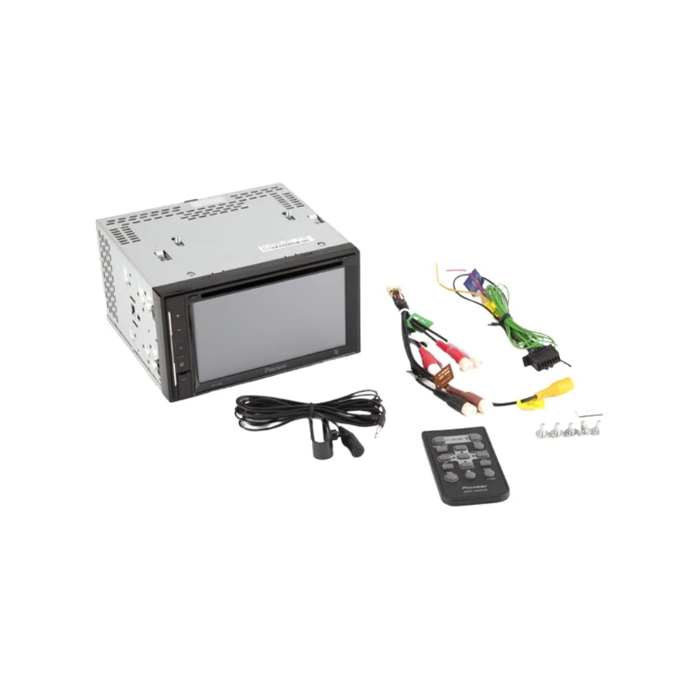 Bundle for 2013-2015 Nissan Altima / Pioneer Double  Car Stereo with Bluetooth/Backup Camera/Installation Kit/in-Dash / / 6.2"  Touchscreen Digital Media Receiver
