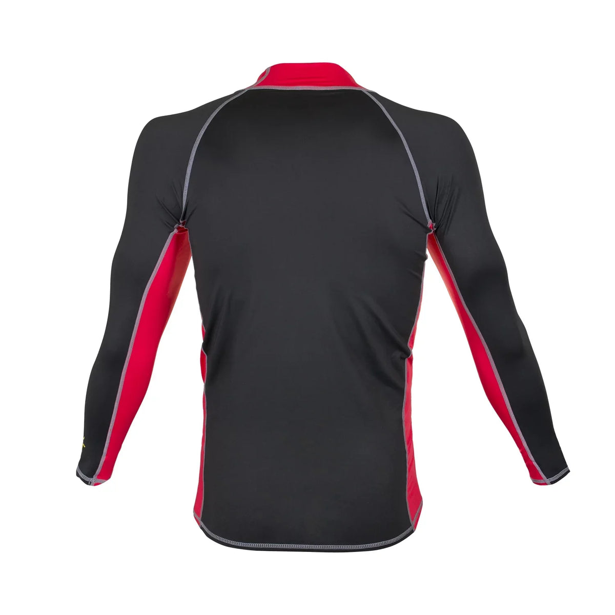 '-46 Unisex Long Sleeve Spandex Rash Guard (Red / -Large)
