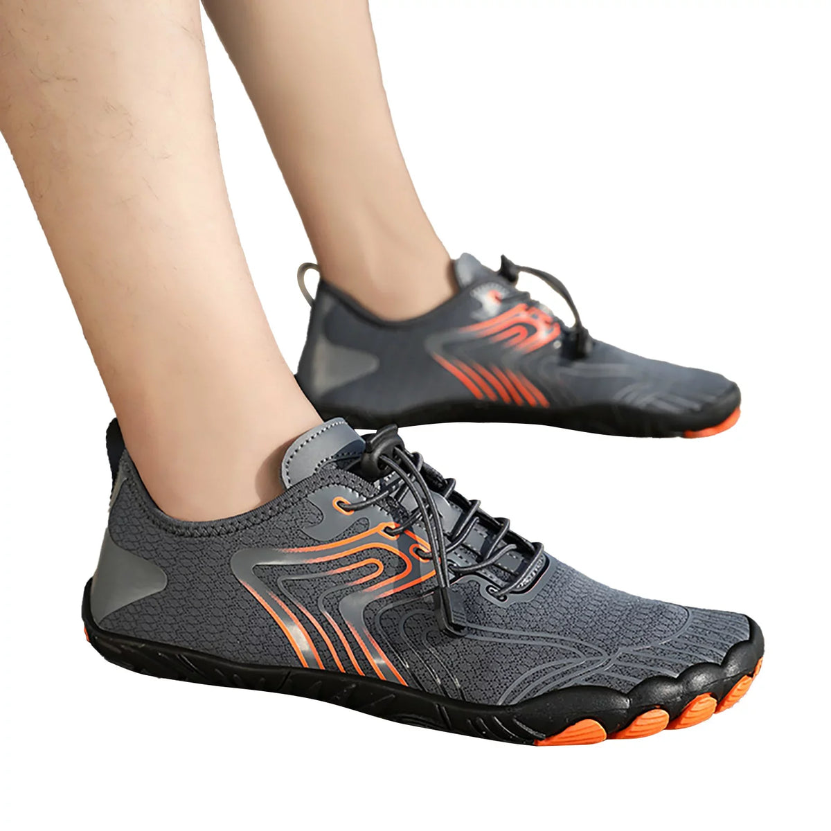AdBFJAF Mens Sneakers 11 Wide Slip on Outdoor Couple Men Waterproof Mountaineering Casual Sport Shoes Lace Up Beach Running Breathable Soft Bottom Shoes