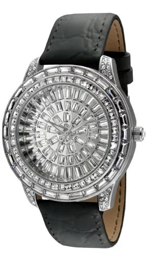 Peugeot Couture  Black Leather Baguette Case Watch