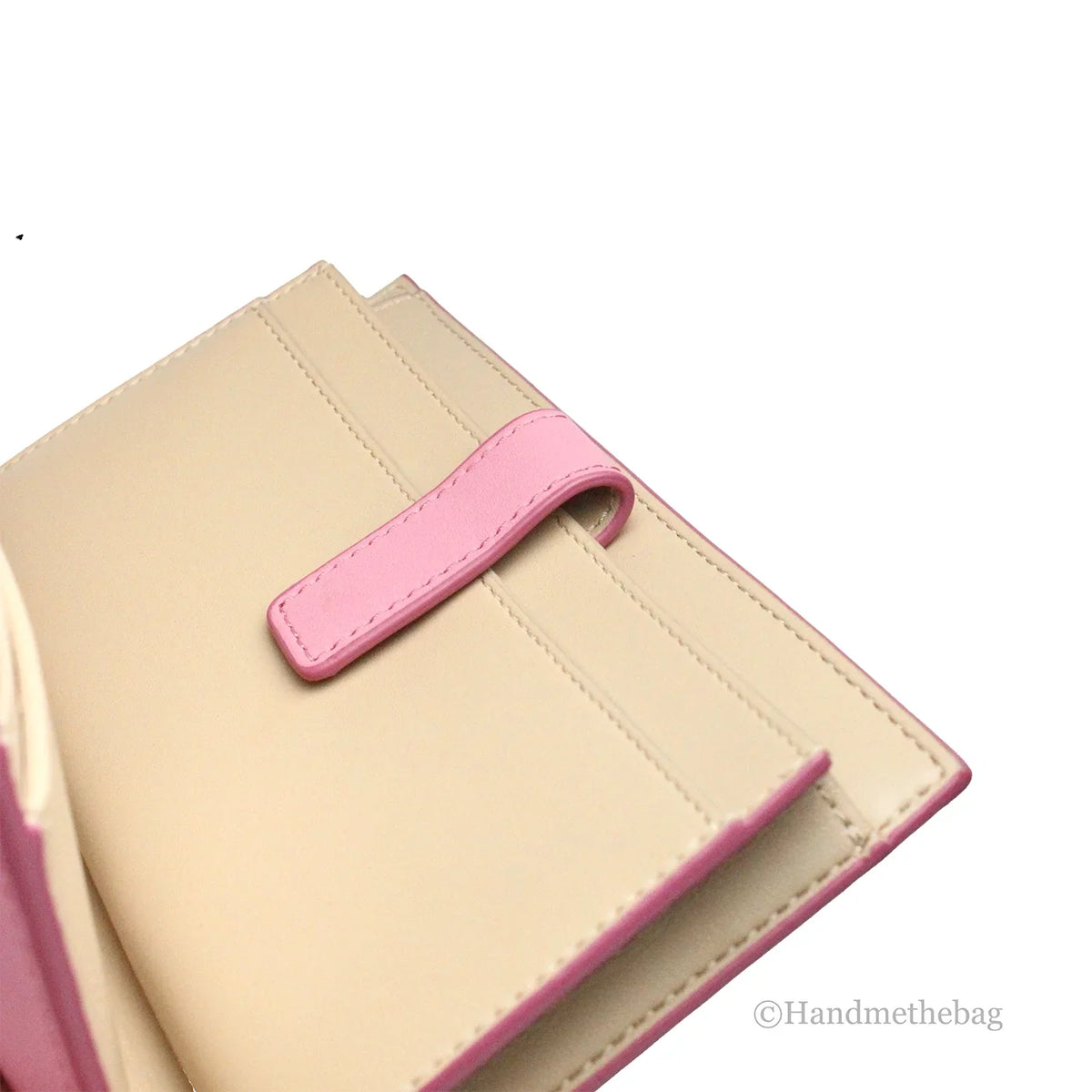 Marc Jacobs The  Marc Phone Wristlet Candy Pink Smooth Leather Wallet