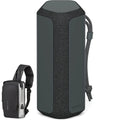 Sony  -Series Portable Wireless Speaker - Black Bundle with Deco Essential Sling Backpack, Anti-Theft Combo Zipper Lock, External  Charging, Waterproof
