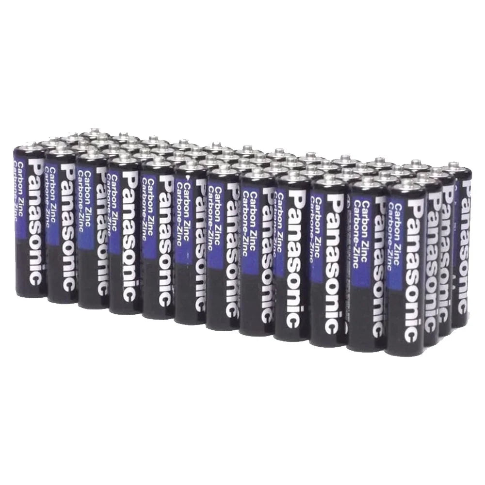 200 Pack Wholesale Lot Panasonic Heavy Duty Batteries 100  + 100  Batteries