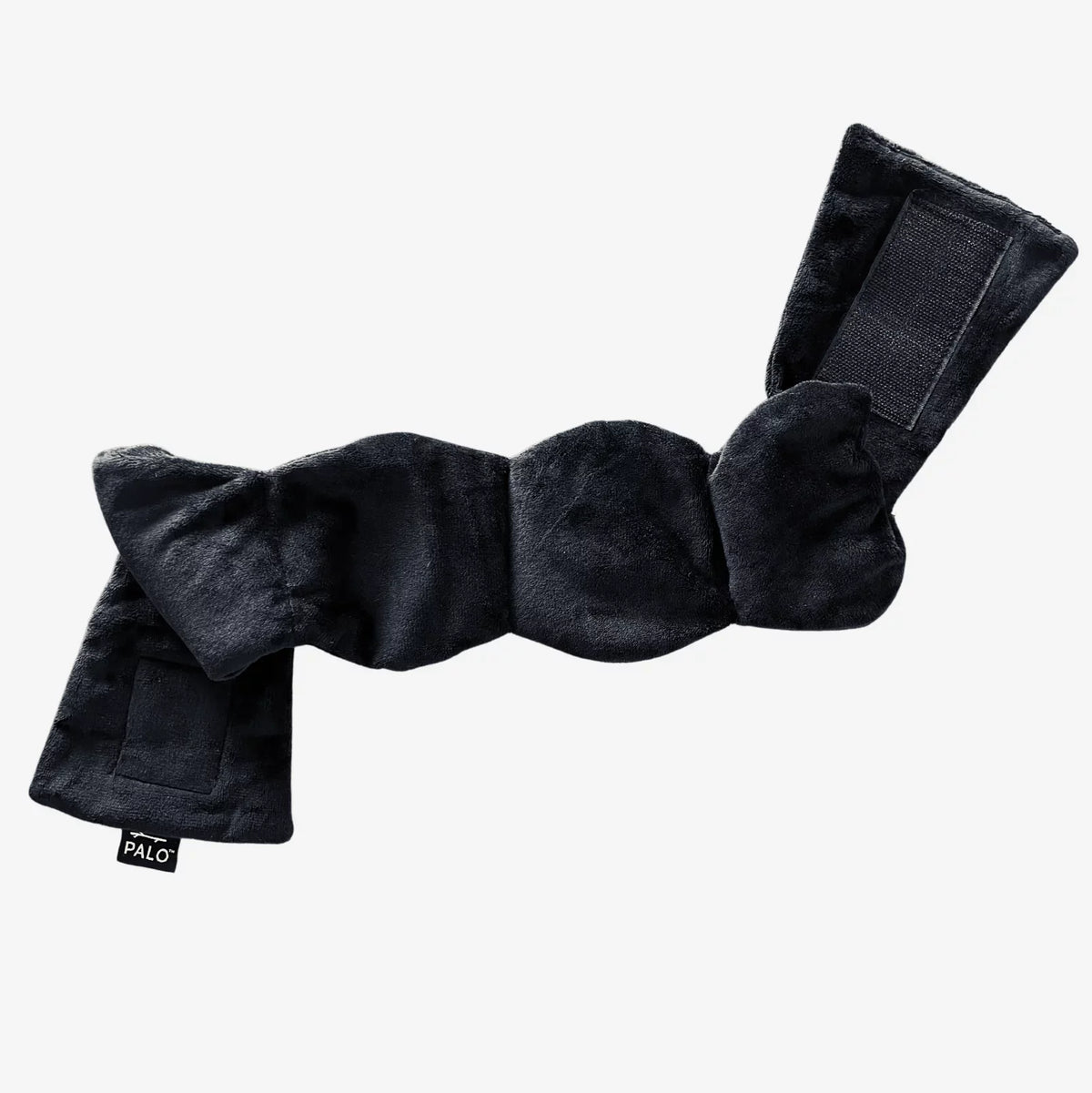 Heavy Weighted Eye Face Mask Deep Pressure Stimulation to Help with Pain Relief, Puffy Eyes, Migraine and Prepare for Sleep Blocks Light  Bead Filled and Lavender Black