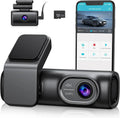Dash Cam Front and Rear 4K/2K/1080P+1080P 5G WiFi  for Cars with Free 64G  Card, Night Vision, 24h Parking Mode,170°Wide, -Sensor, Loop Recording,
