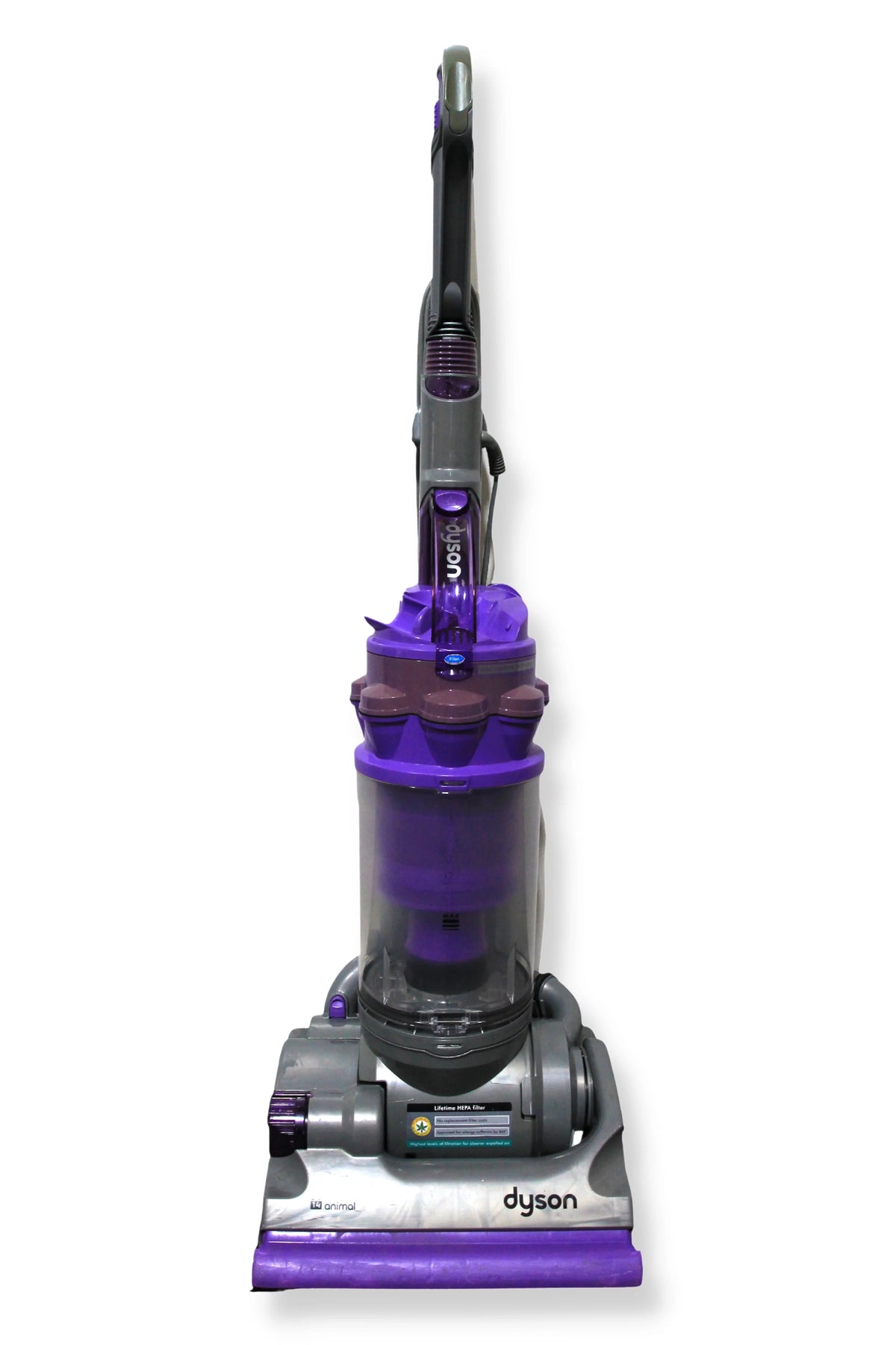 Restored Dyson  Hepa Purple Upright Hoover Vacuum Cleaner (Purple) (Refurbished)