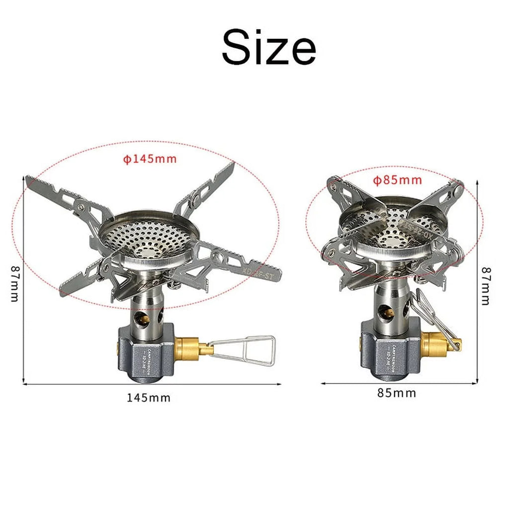 Camping Stove 3300W High Efficiency Backpacking Stove for Quick and Easy Cooking on Go