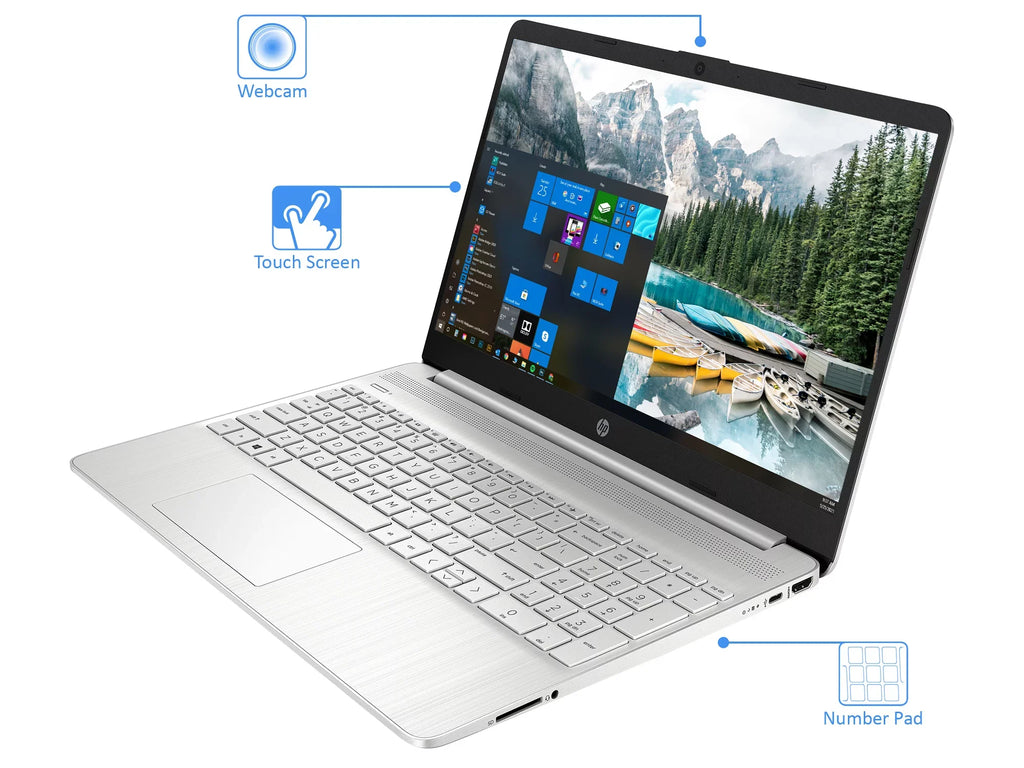 15 Laptop, 15.6"  Display, Intel Core i3-1125G4 3.70GHz, 16GB , 512GB , , Wi-Fi, Bluetooth, Windows 10 Home