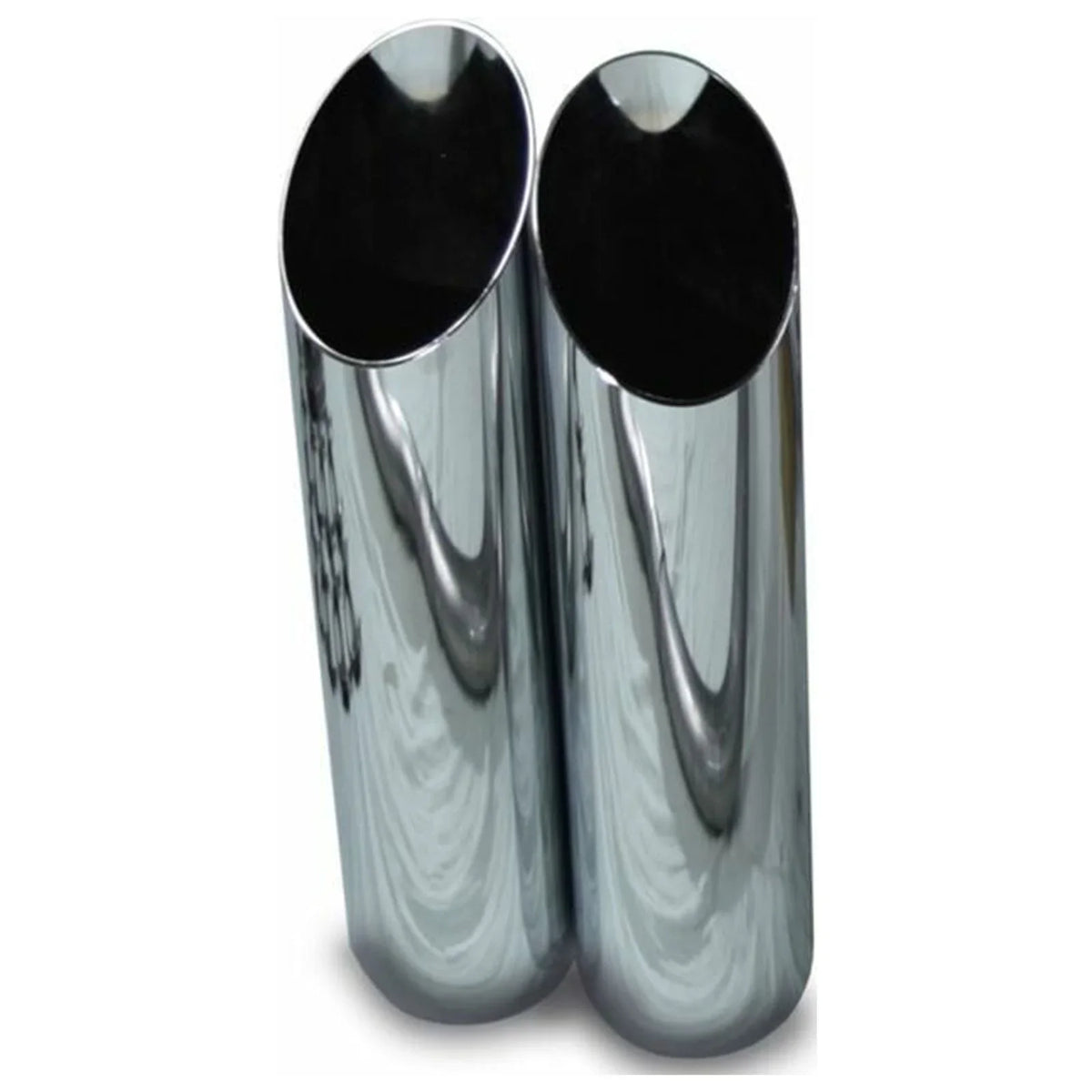 62-74 Mopar  Body Car 2.5" Dual Exhaust Kit 2 Chamber Rear Exit  Tip