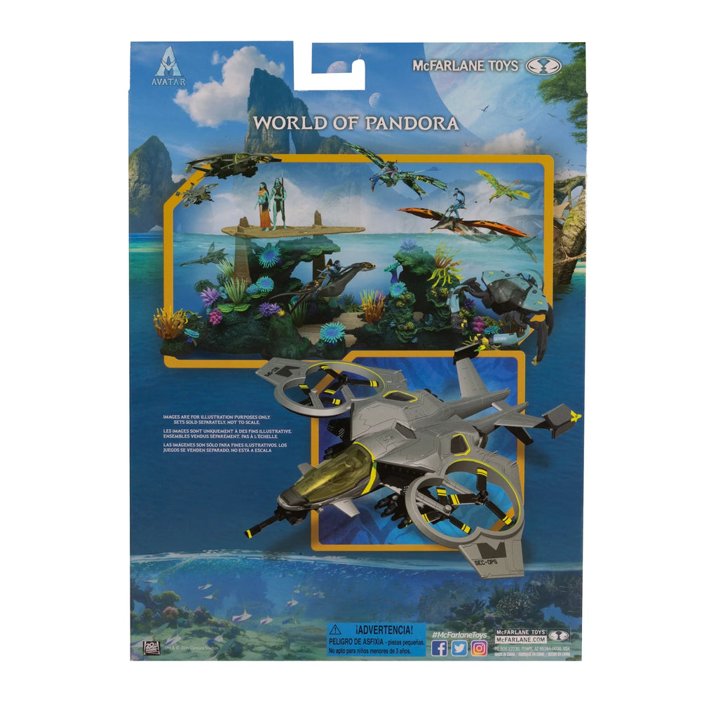 Disney Avatar Large Deluxe Creature -  Sea Wasp Heli/ Pilot