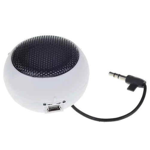 Portable Wired Speaker For Verve Connect, ZMax 11 - Audio Multimedia Rechargeable White for Consumer Cellular Verve Connect, ZMax 11