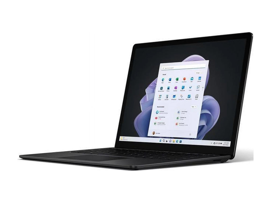 Microsoft Surface Laptop 5 13.5" Touchscreen Notebook - Intel Core i5 12th Gen i5-1245U - 16    - 256   - Windows 10 Pro - Intel Iris Xe Graphics - Matte Black -  Compliant  -00002