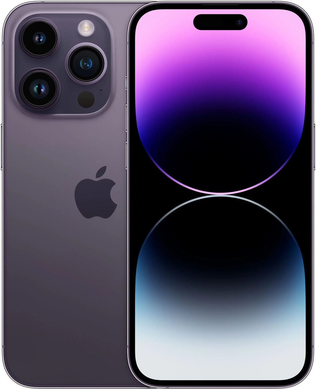 Restored Apple iPhone 14 Pro 128GB Deep Purple (-Mobile) / (Refurbished)