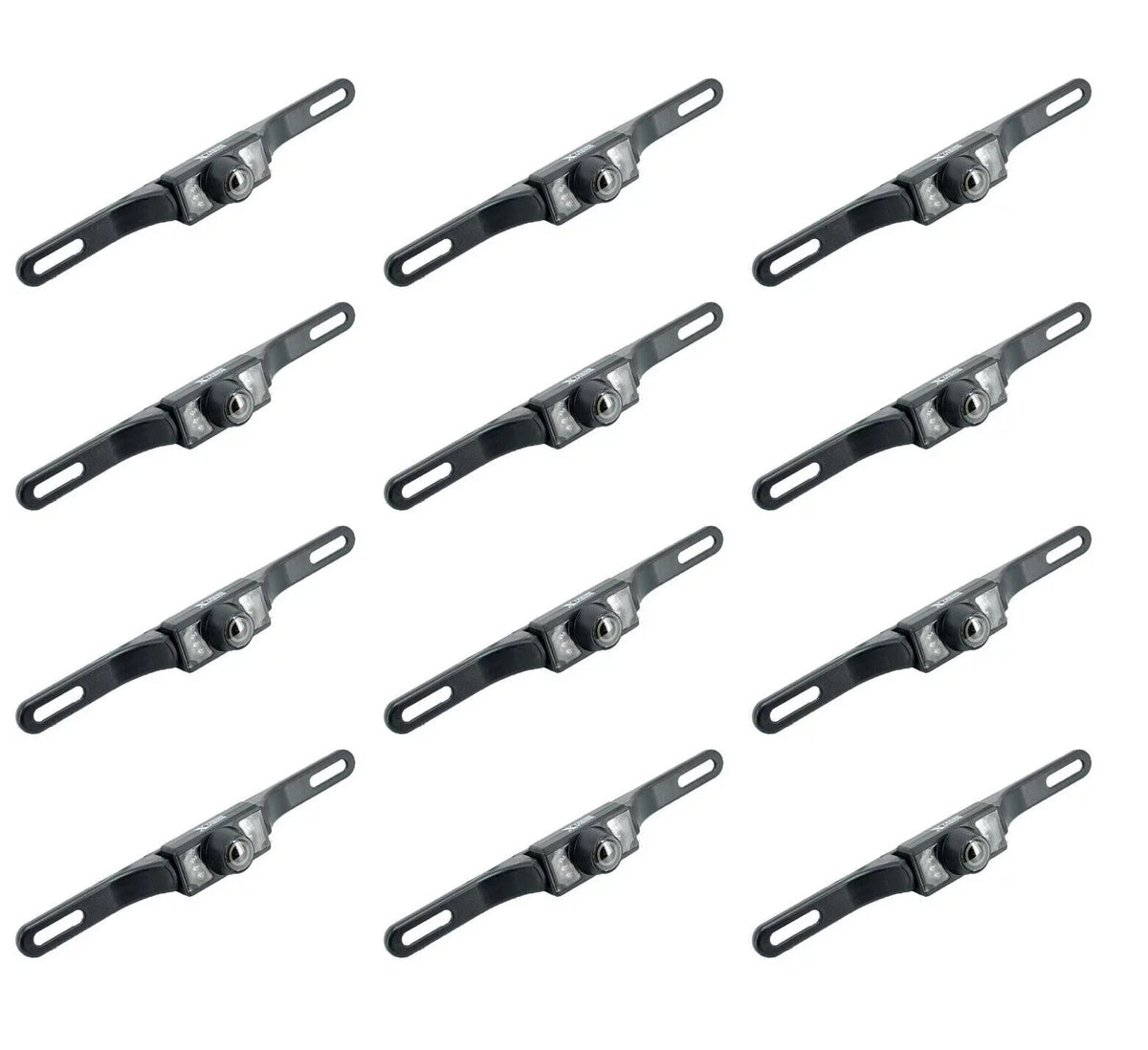 12x  Wide Angle License Plate Rear View Waterproof Backup Camera Night Vision Bundle