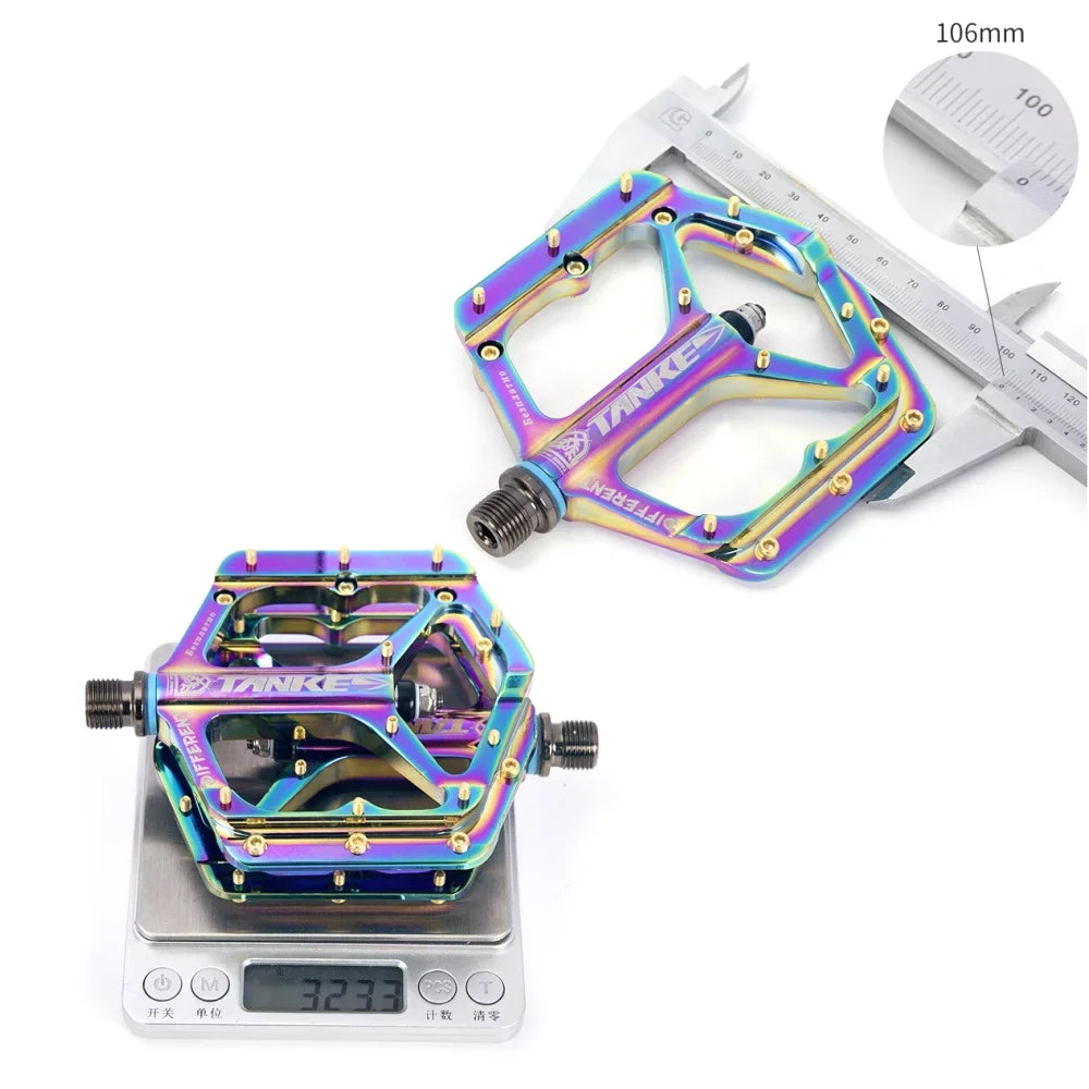 Nebublu Colorful Cycling Road Bike Pedals, Non-slip Aluminium  Bike Pedals - Perfect for  Adventures!