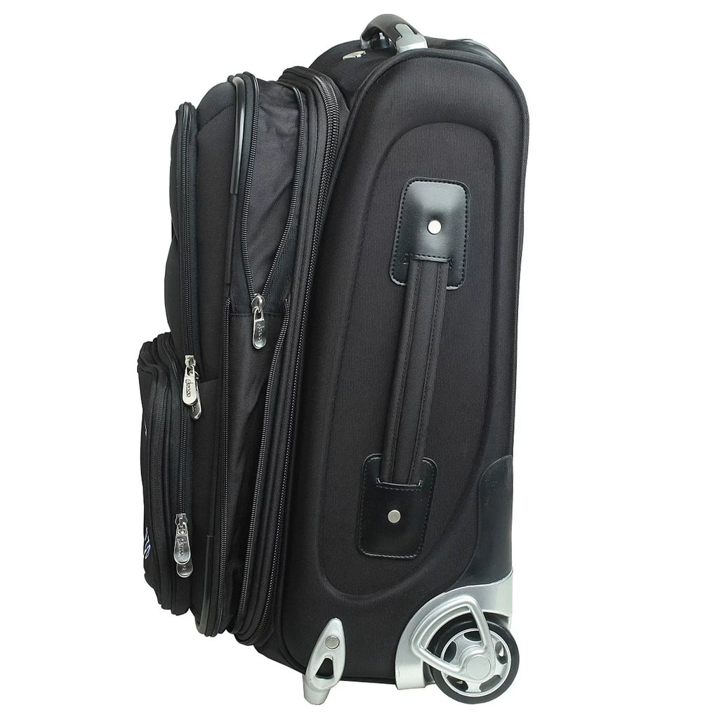 Black Philadelphia Eagles 21" Softside Rolling Carry-On Suitcase