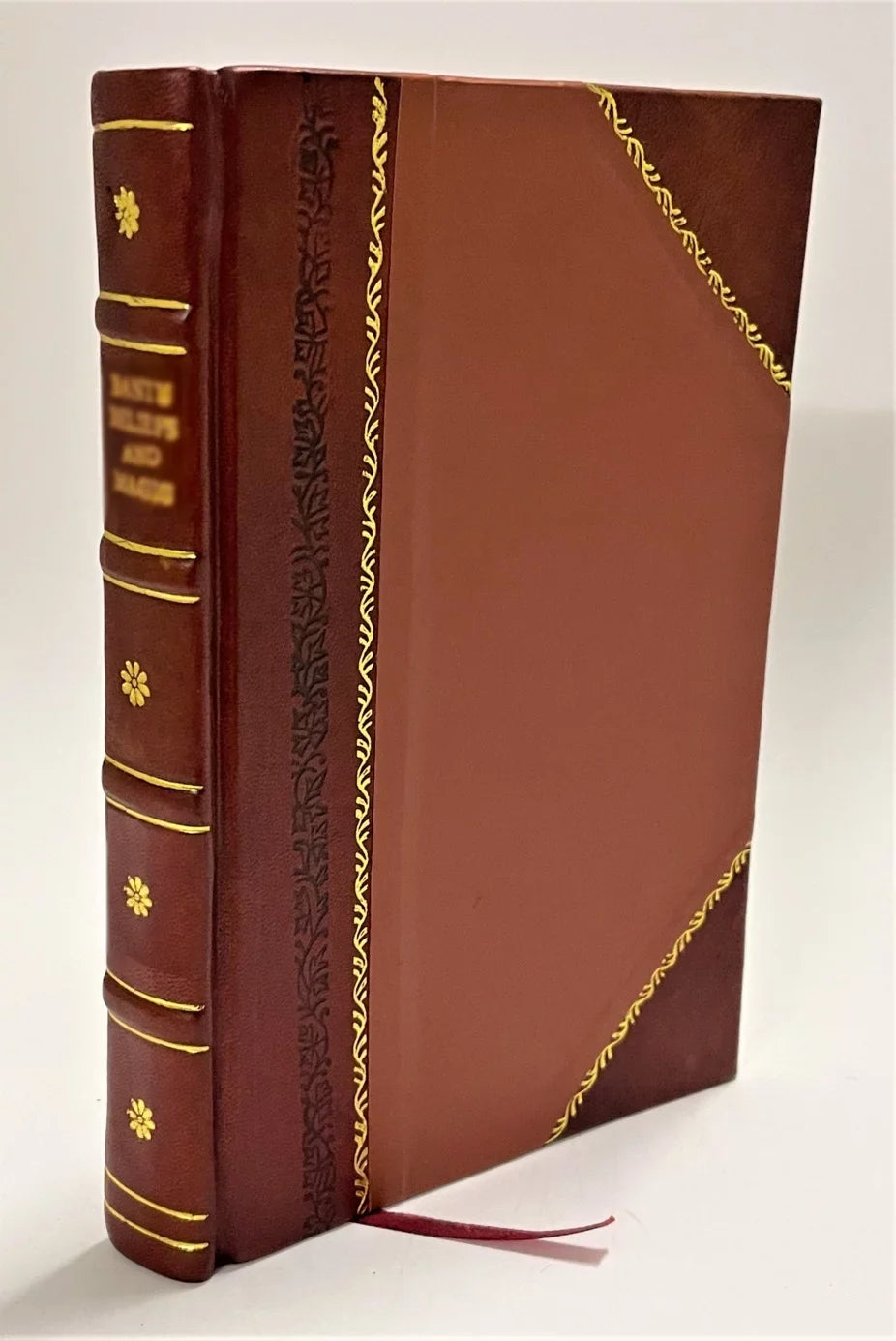 Igdrasil.  magazine of literature, art and social philosophy / Ruskin Reading Guild (1890) [Leather Bound]