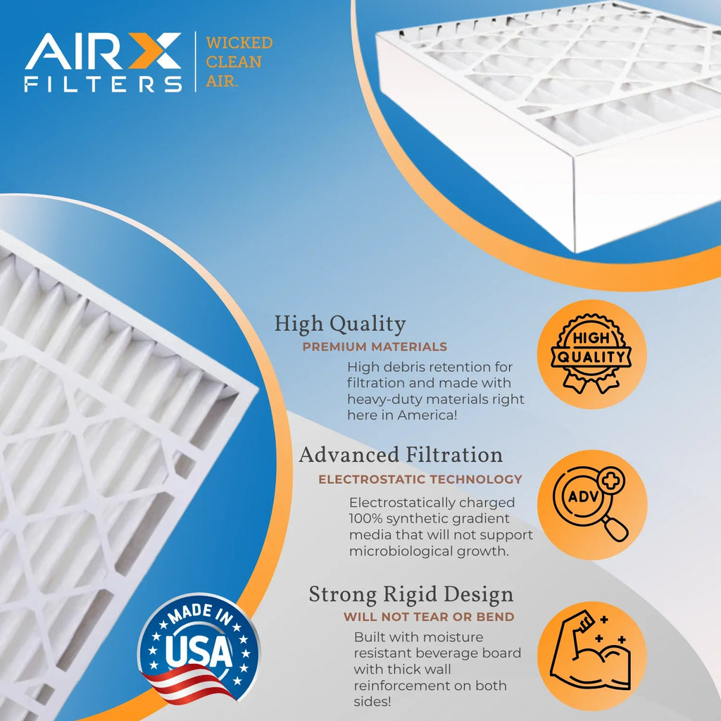 20x20x5 Air Filter  13 Comparable to  1500 - 2200 &  9 Compatible with Ultravation 91-013 Premium  Made 20x20x5 Furnace Filter 2 Pack by     .