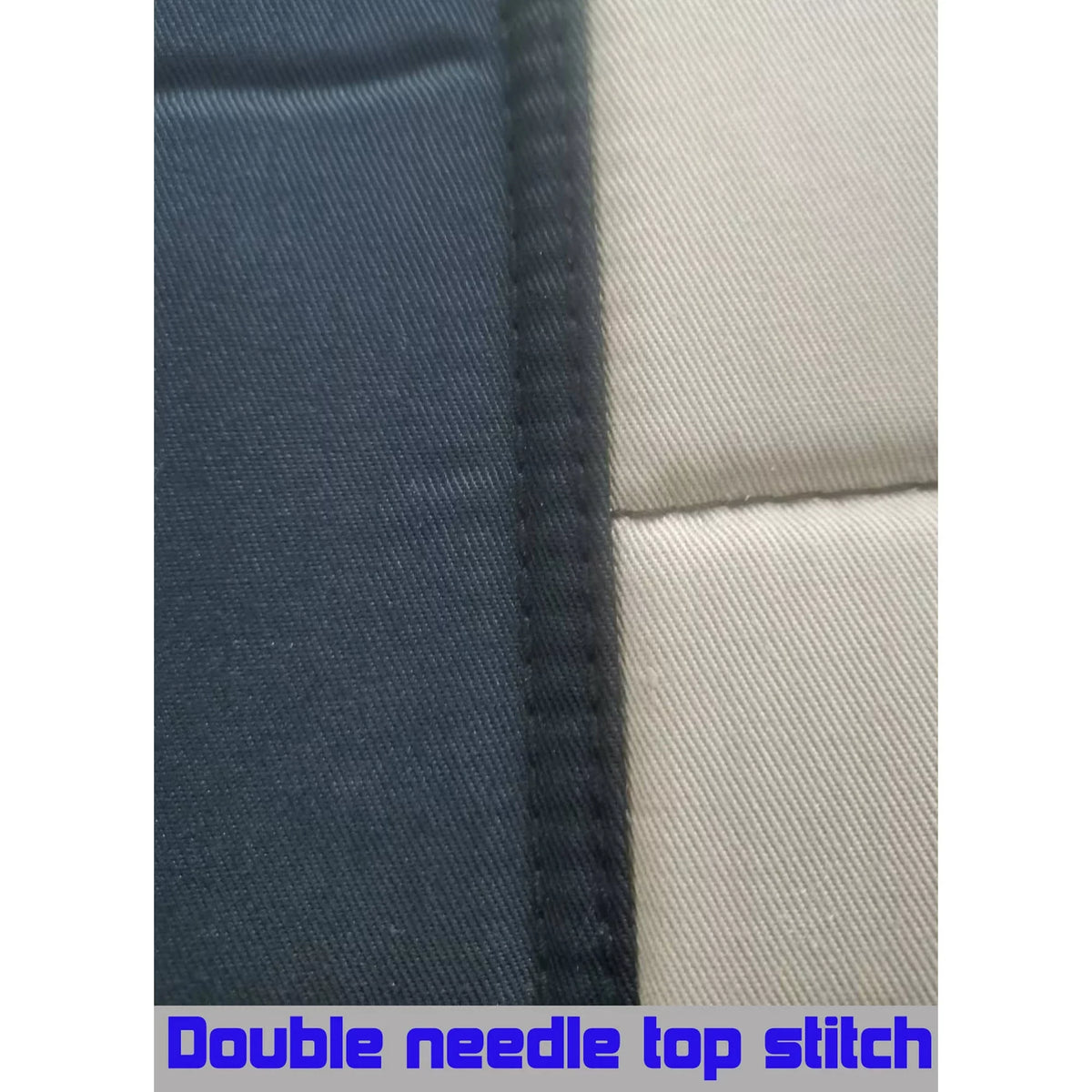 '-Designshields Fits 2013-2018 Jeep Wrangler  4-Door Cotton Seat Covers:Black and Hunter Green - Front & Rear Split Bench