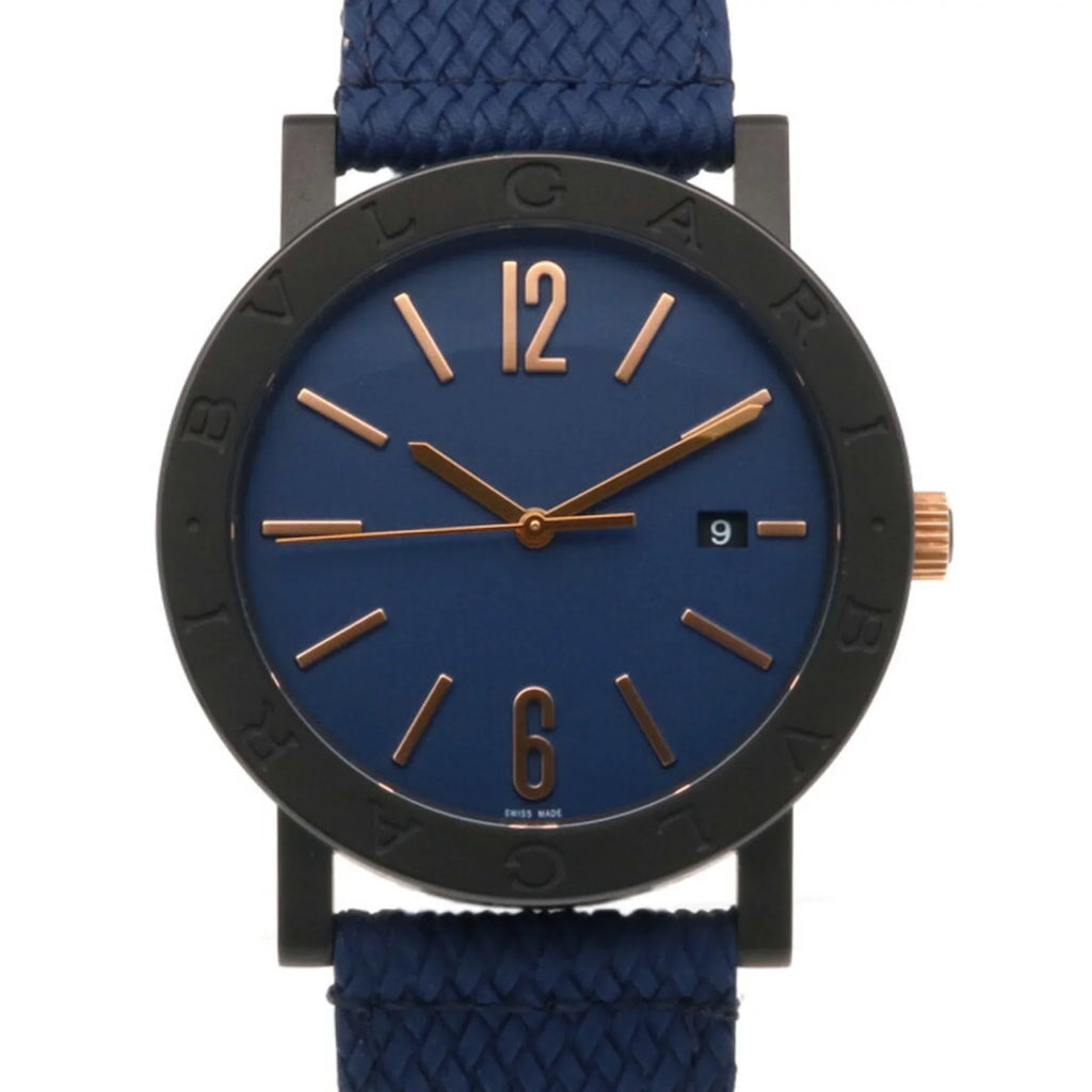 Pre-Owned Bvlgari  watch stainless steel  103133 self-winding men's (Good)