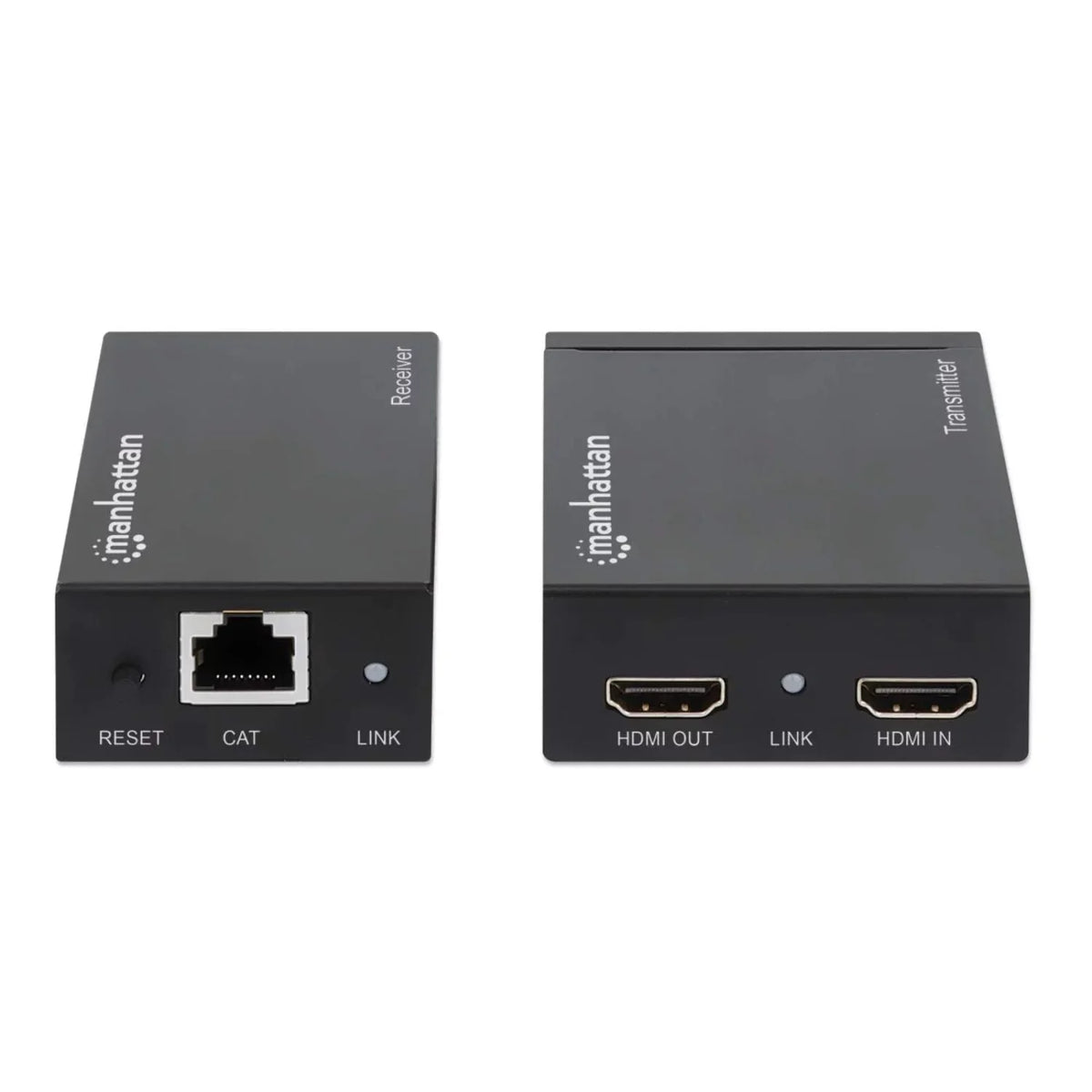 Manhattan 1080p  over Ethernet Extender Kit Up to 164 ft. with Single Cat6 Cable and  support