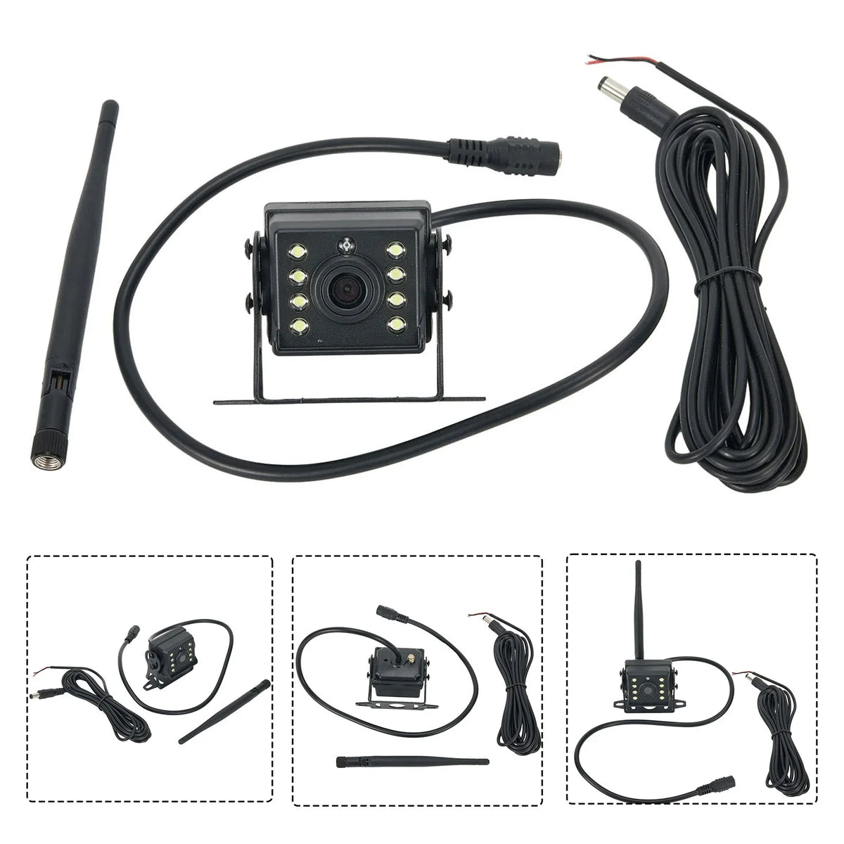 Wireless  Reversing Rear View Camera Bus Trailer Truck  Camper shockproof