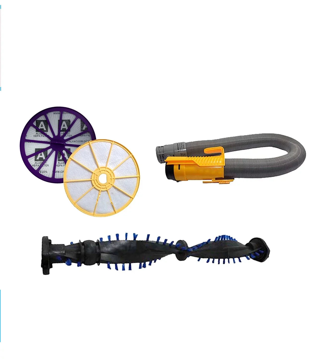Dyson  Kit Including Pre and Post Filters, Roller Brush and Yellow Hose