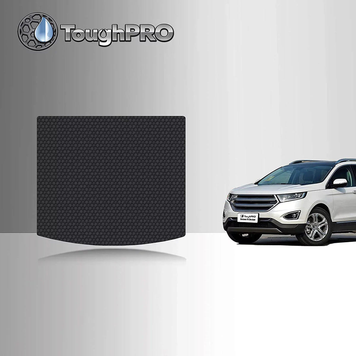Cargo/Trunk Mat Accessories Compatible with Ford Edge - All Weather - Heavy Duty - (Made in ) - 2021