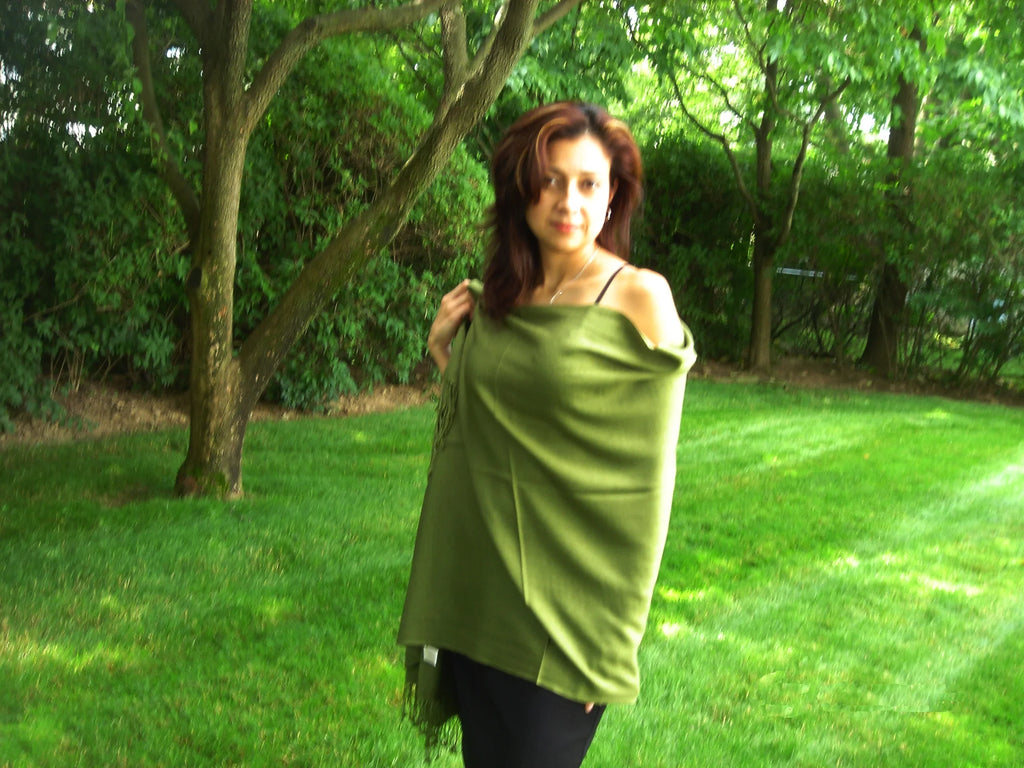 Shawl/Shawls/Scarf/Scarves/Wrap/Stole/Muffler/Cape/Ruana/Blanket/Throw/Pashmina Shawl/Cashmere Scarf/Wool/Silk (Military Regular Shawl)