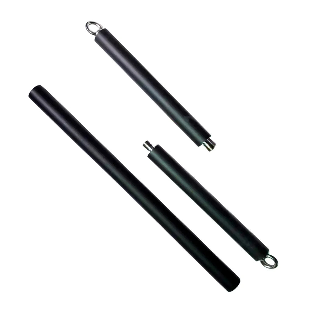 Pull Down Bar Cable Machine Attachment Bar for Workout Back Arm Home Gym 3 Sections 100cm