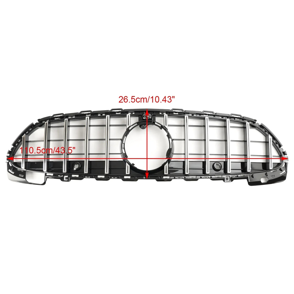Style Front Bumper Grille Grill /Camera fit for Mercedes Benz  2022-2023