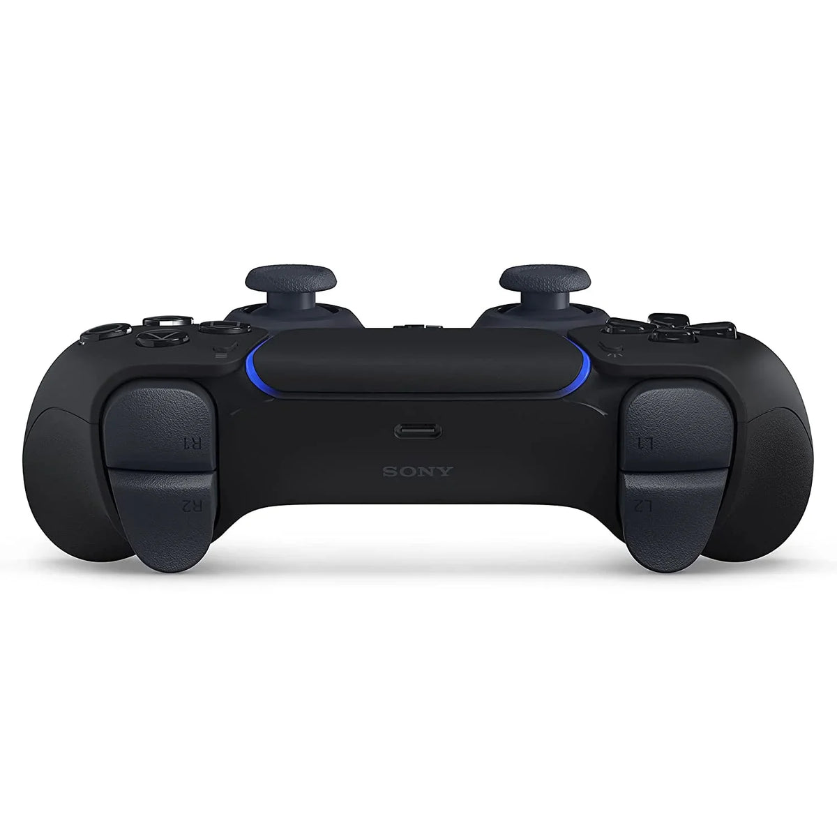 Sony Dual Sense Black Gaming Controller For  Console + Wired Earbuds   Bundle Like New