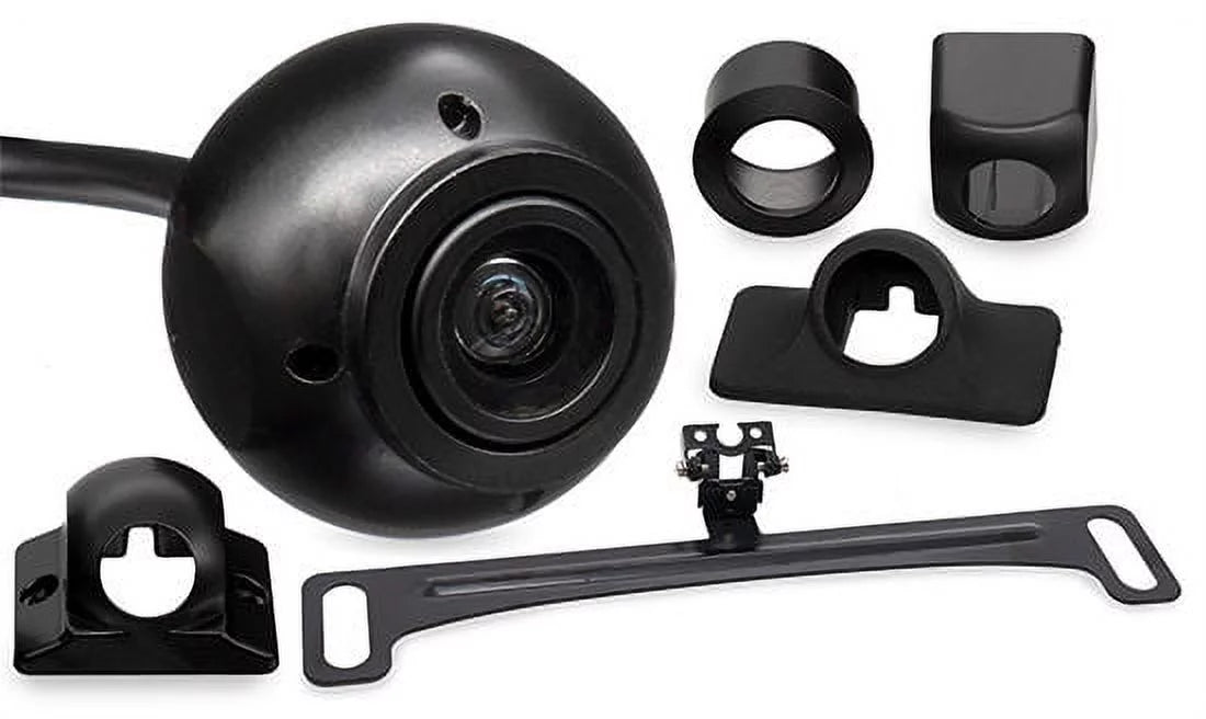World's first 5-in-1 Universal Rearview Backup Camera Solution - Includes 5 different mounting options in one amazing package