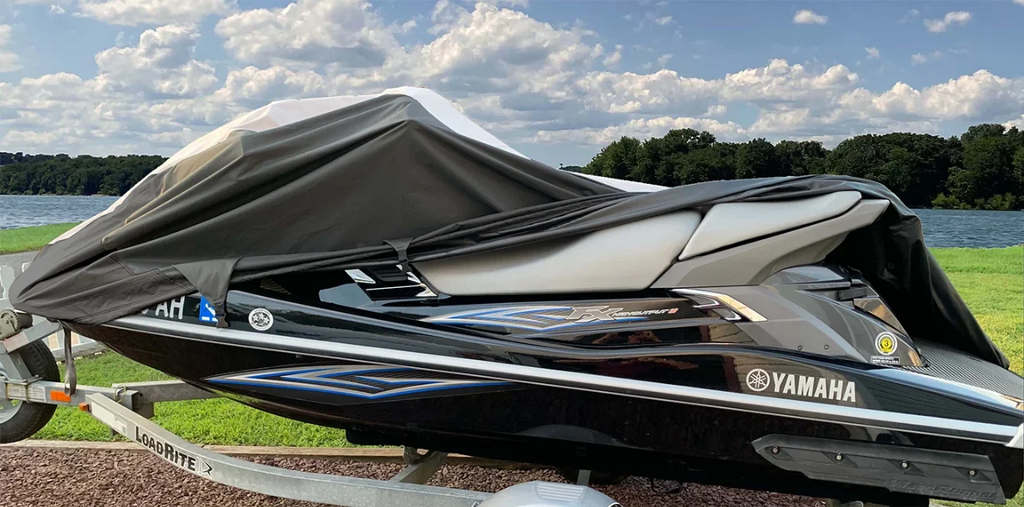 '- Jet Ski  Cover Compatible for Yamaha WaveRunner  Sport 2007-2014