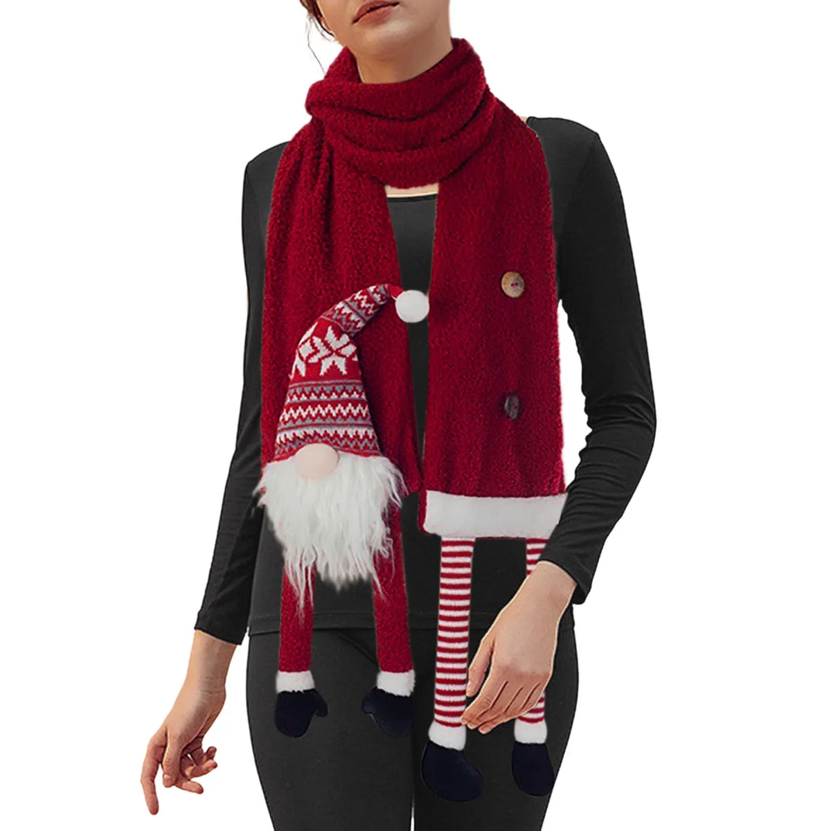 Winter Scarf Christmas Warm Fleece Extra Long Scarf Sill Head Scarf Summer Scarves Womens Scarves Fall Animal Pelt Scarf Silk Scarves Women Headscarf Woman Soft Scarves for Women Womens Silk Scarf
