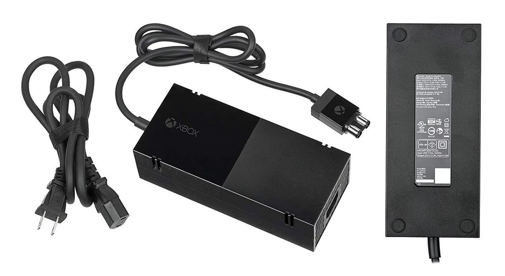 Pre-Owned Microsoft Original Power Supply  Adapter Replacement Cord Brick for Xbox One (Black) (Good)