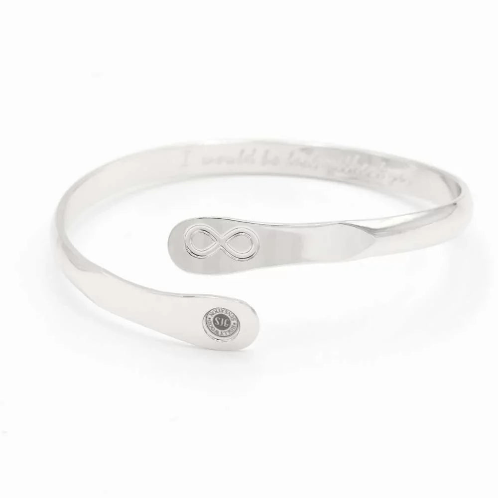 Friendship Bracelets, Infinity Bracelets, Best Friend Bracelets, Engraved Bracelets  would be lost without you- Infinity Sign