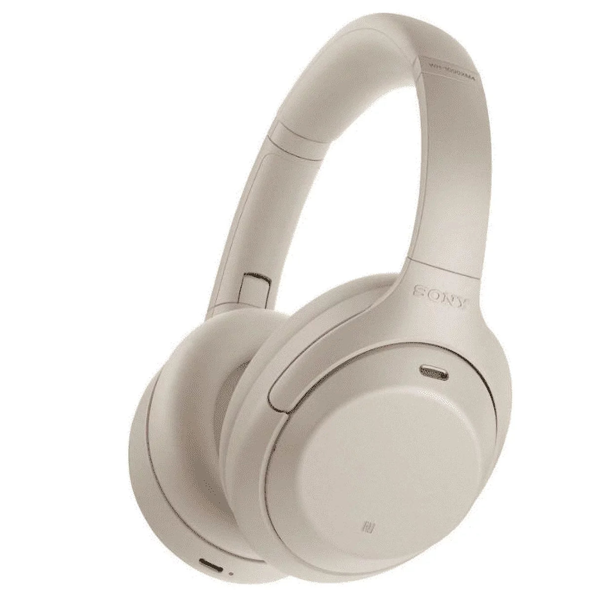 Restored Sony  Wireless Noise Canceling Over-the-Ear Headphones with Google Assistant - Silver (Refurbished)