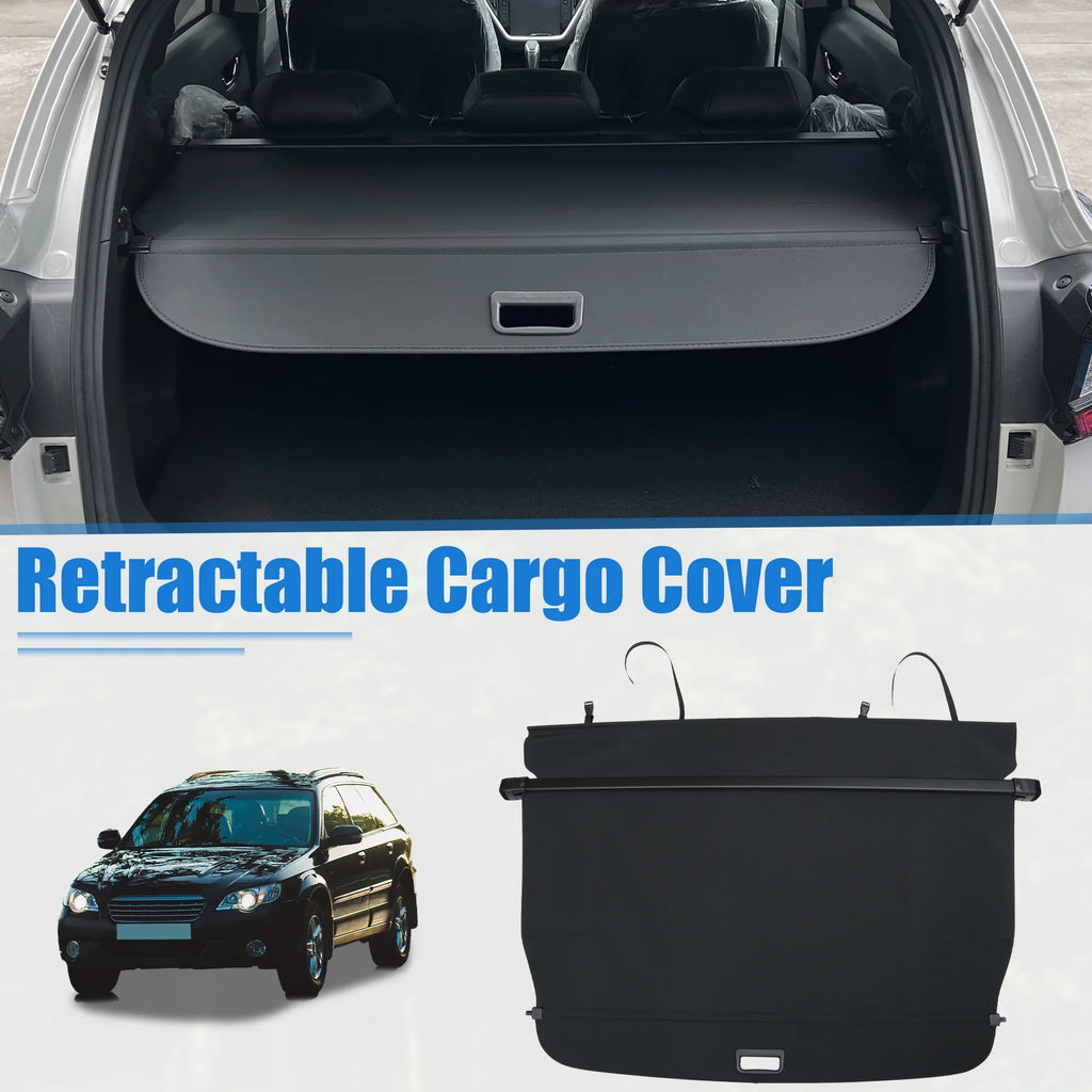 Unique Bargains Retractable Cargo Cover for Subaru Outback 2010-2015 Waterproof Non Slip  Rear Trunk Shielding