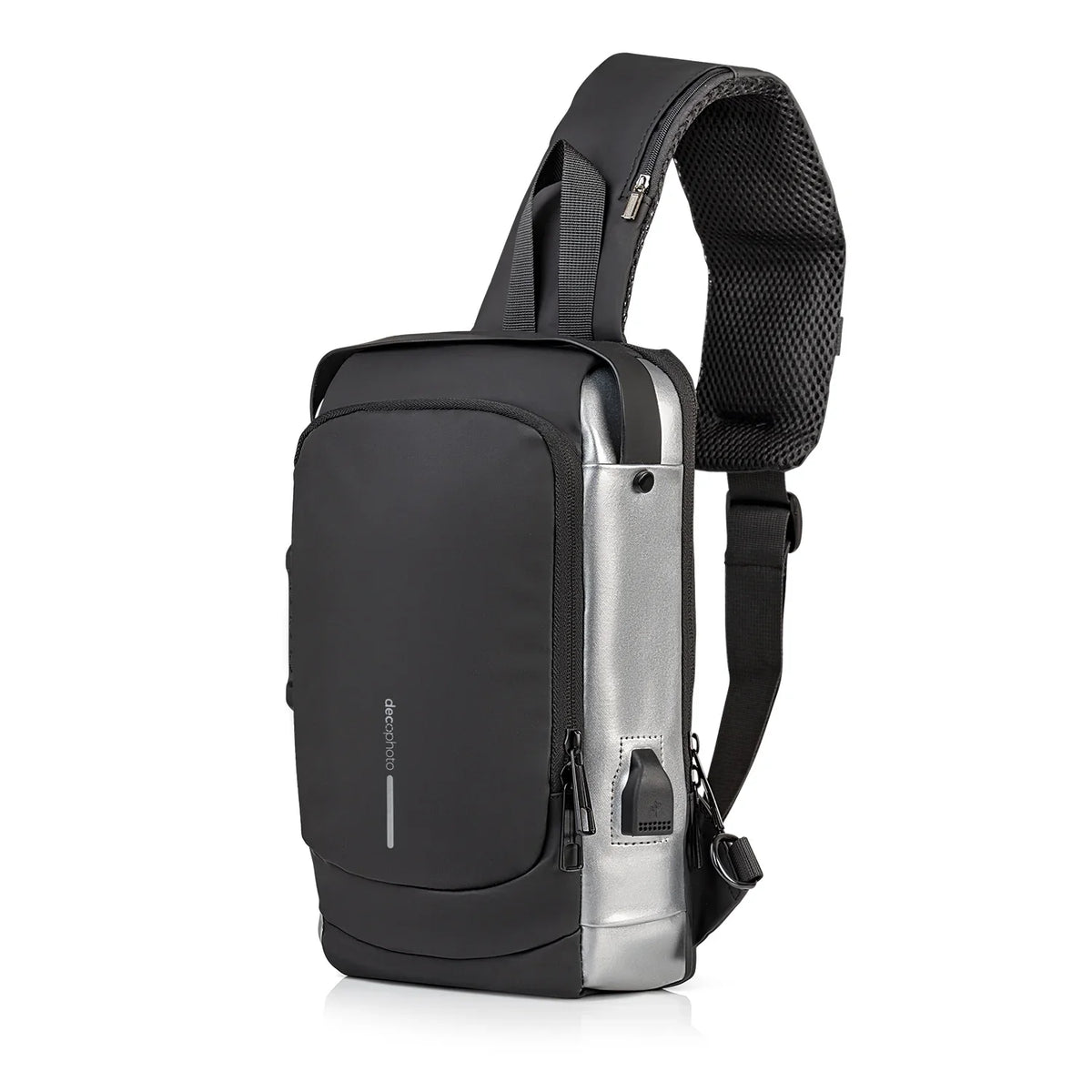 Sony  -Series Portable Wireless Speaker - Black Bundle with Deco Essential Sling Backpack, Anti-Theft Combo Zipper Lock, External  Charging, Waterproof