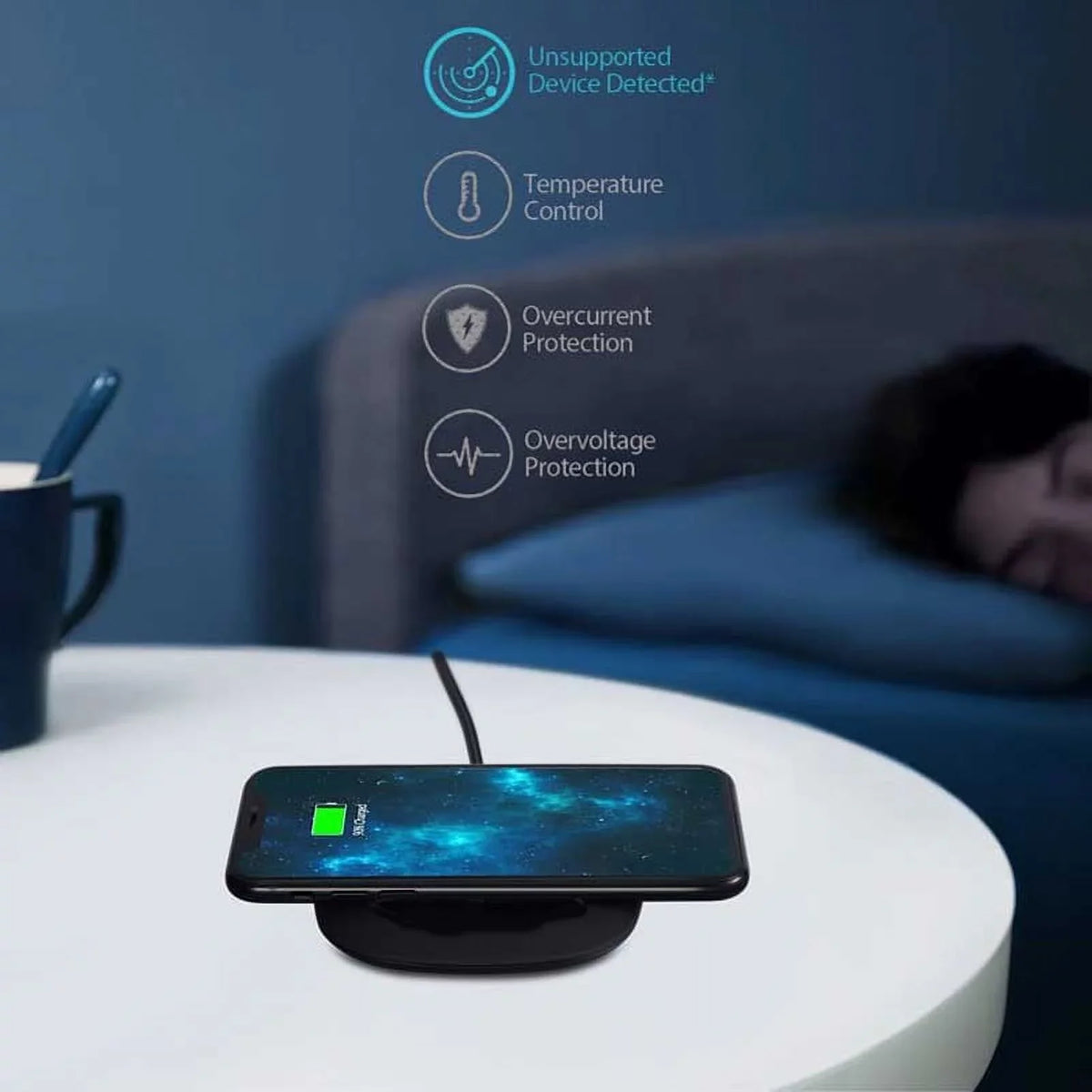 10W Wireless Charger Ultra Slim Fast Charging Pad Compatible With   ThinQ, Google Nexus 5 4,    - Motorola Google Nexus 6, Droid Turbo Mini  - Nokia Lumia 930 920 1520 1020, 8