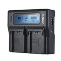 Andoer - Dual Channel  Battery Replacement for Sony